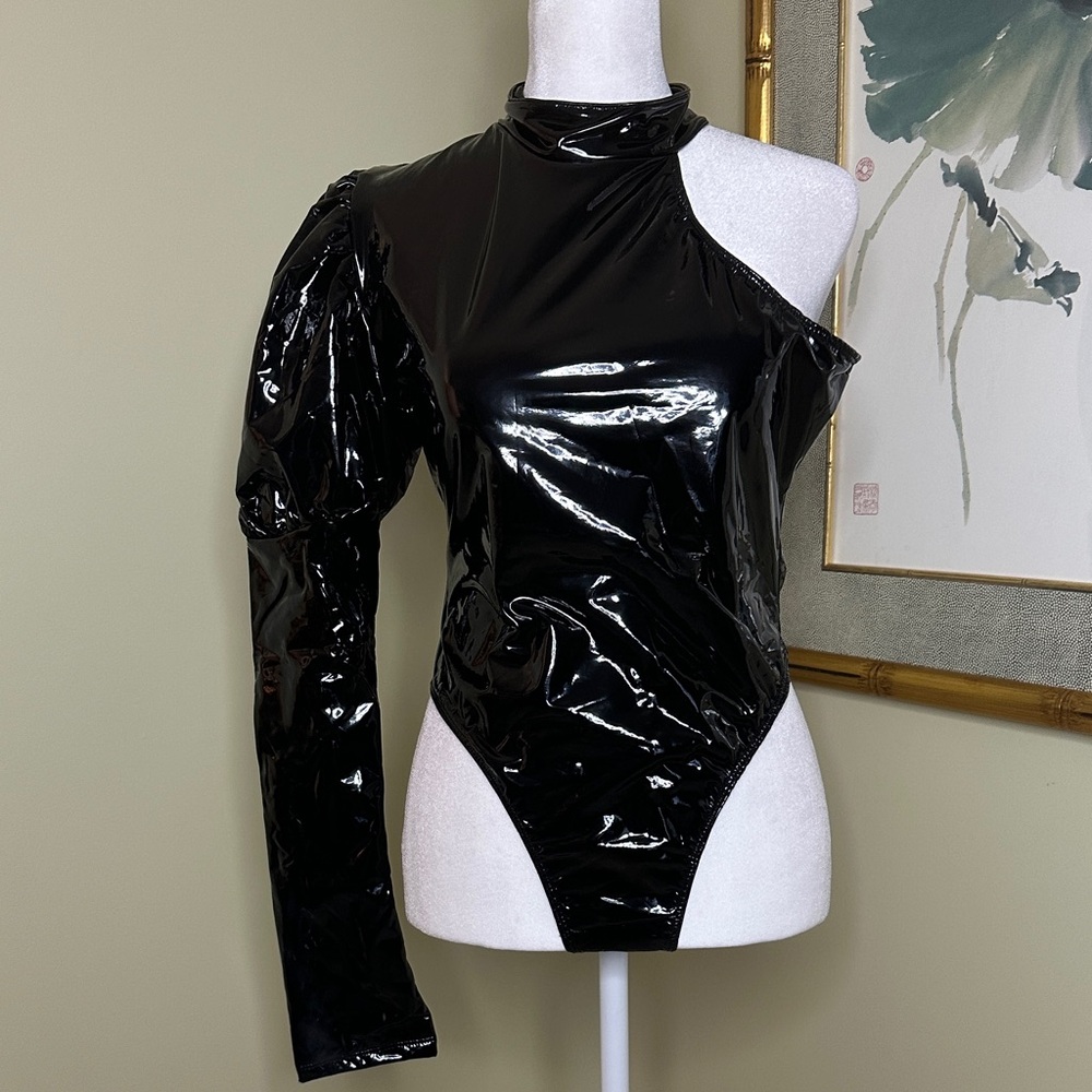 NWT Dolls Kill Imagined Figures Vinyl Bodysuit